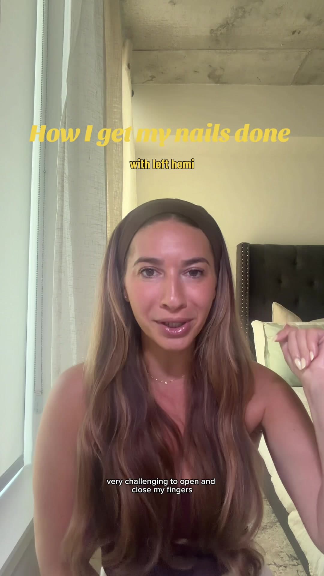 TikTok cover for A day at the nail salon